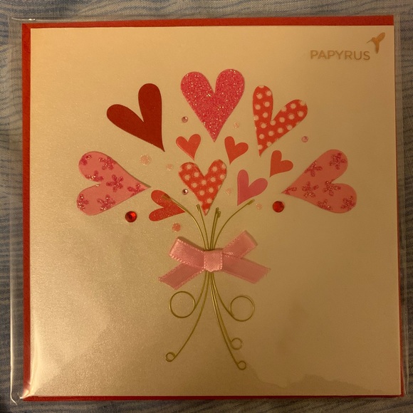 ⚡️5/$30⚡️Papyrus ♥️ patterned bouquet, VD card - Picture 3 of 7